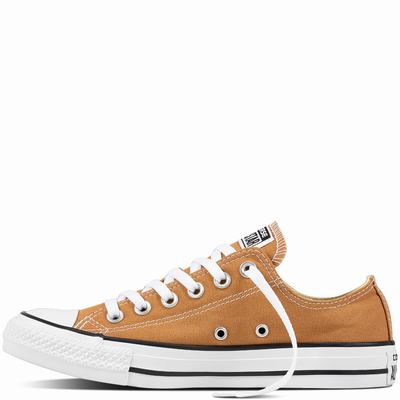 Converse Chuck Taylor All Star Classic Low Tops Mens - Yellow Shoes (288QSAOH)